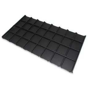 Black Faux Leather 32 Section Deluxe Insert Liner