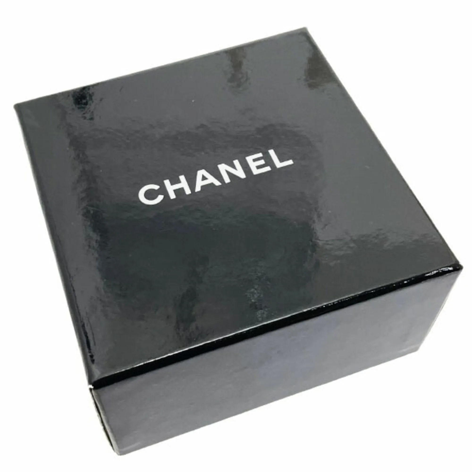 CHANEL Brooch Camellia Corsage Fabric Ivory White Flower Ladies
