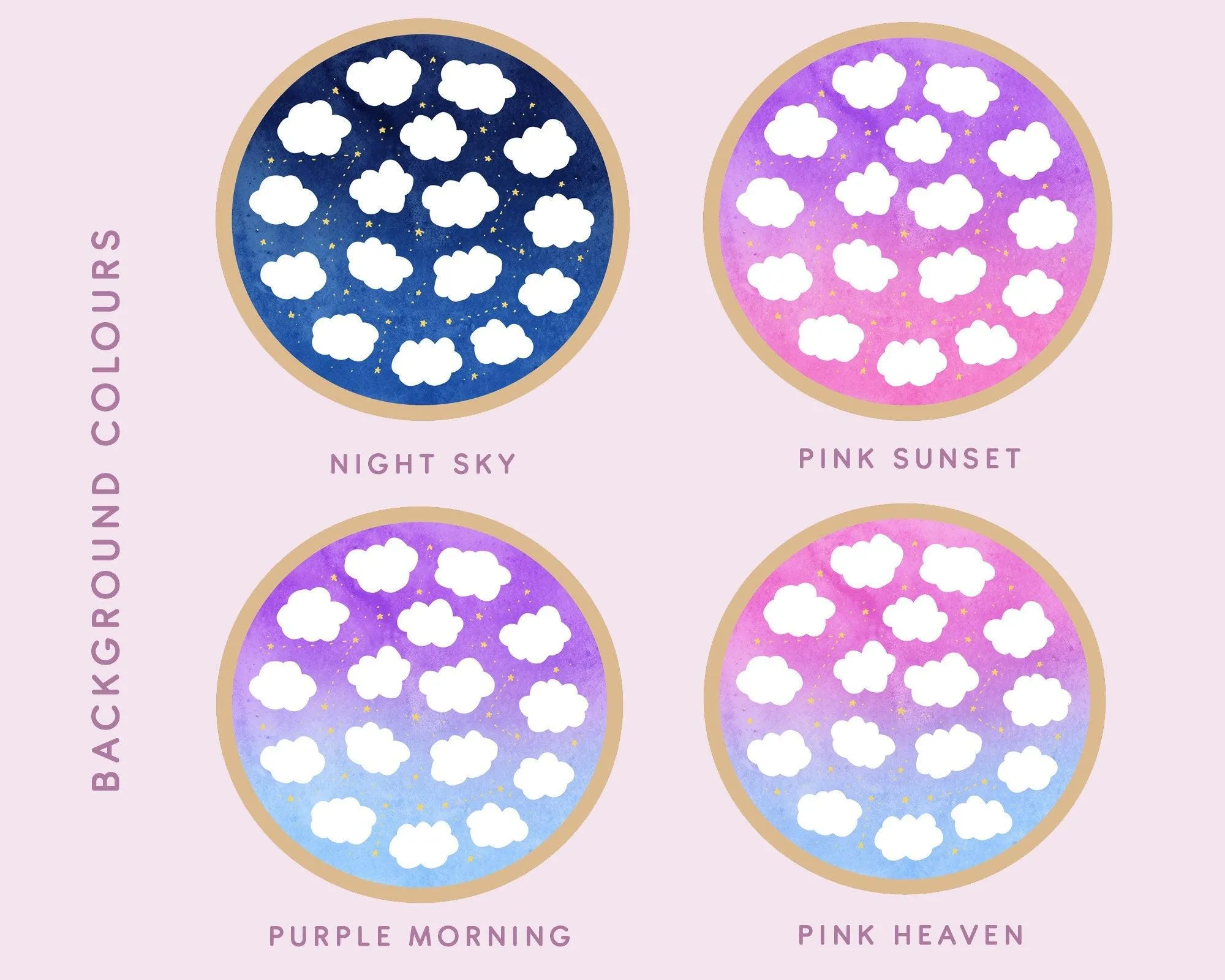 Cloud Enamel Pin Display Hoop | Cute Pastel Pin Board | Kawaii Pin Organiser | Custom Pin Holder