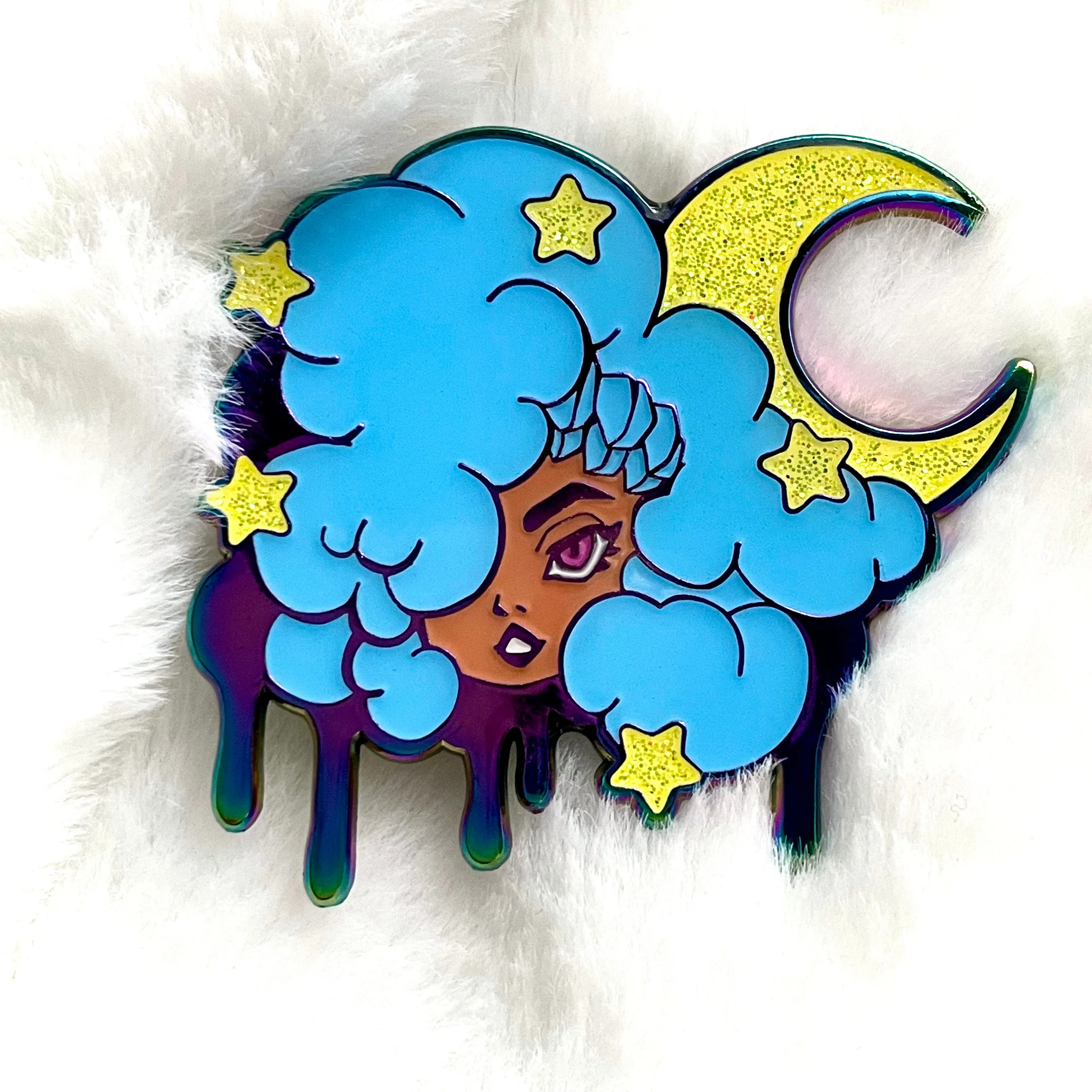Cloudia Original Character Enamel Pin