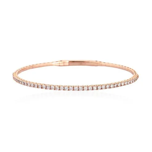Eternal Charm Round Diamond Bangle