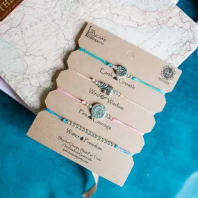 Growth String Charm Bracelet Set