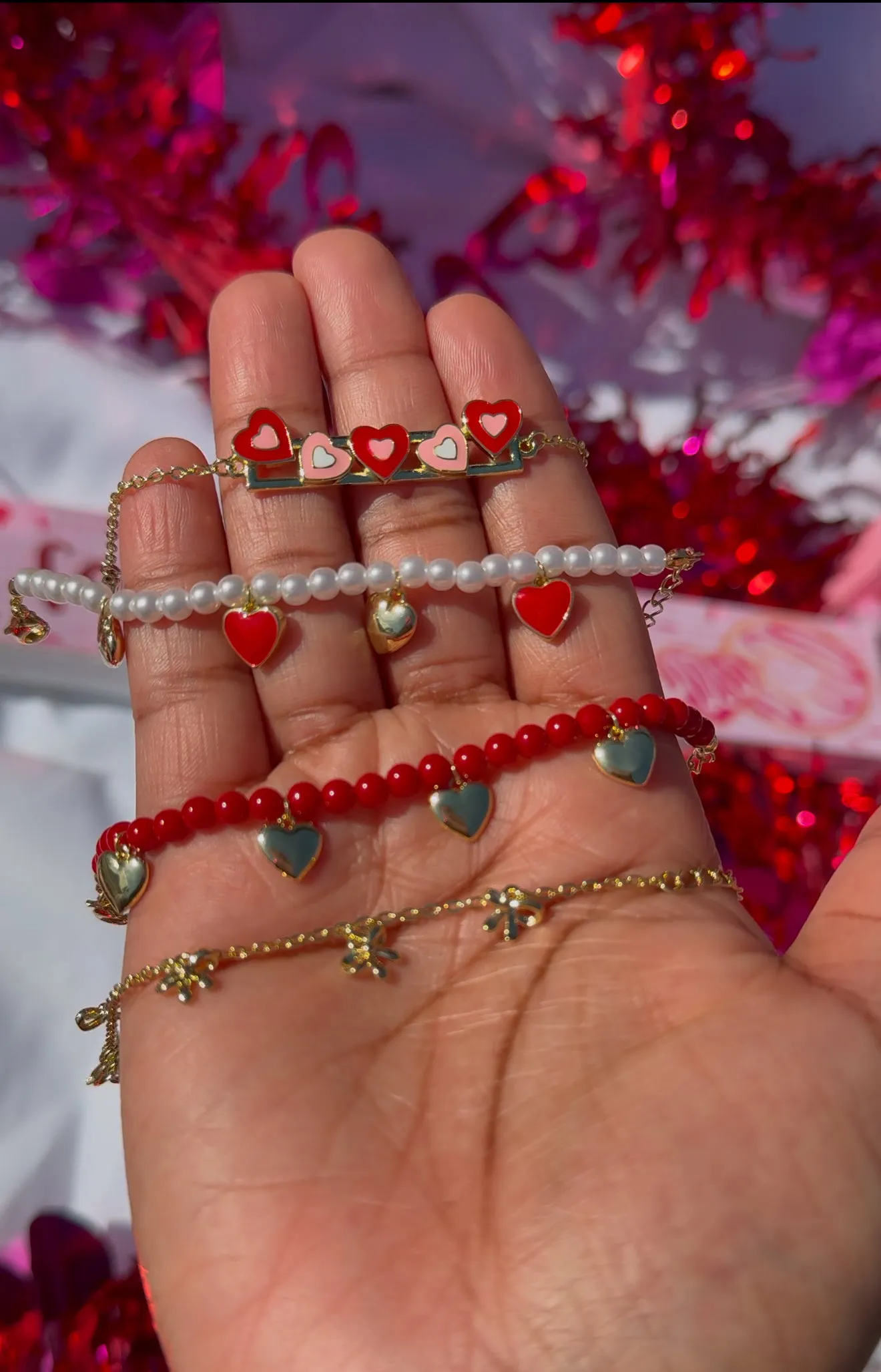 Hearts On Deck Bracelets