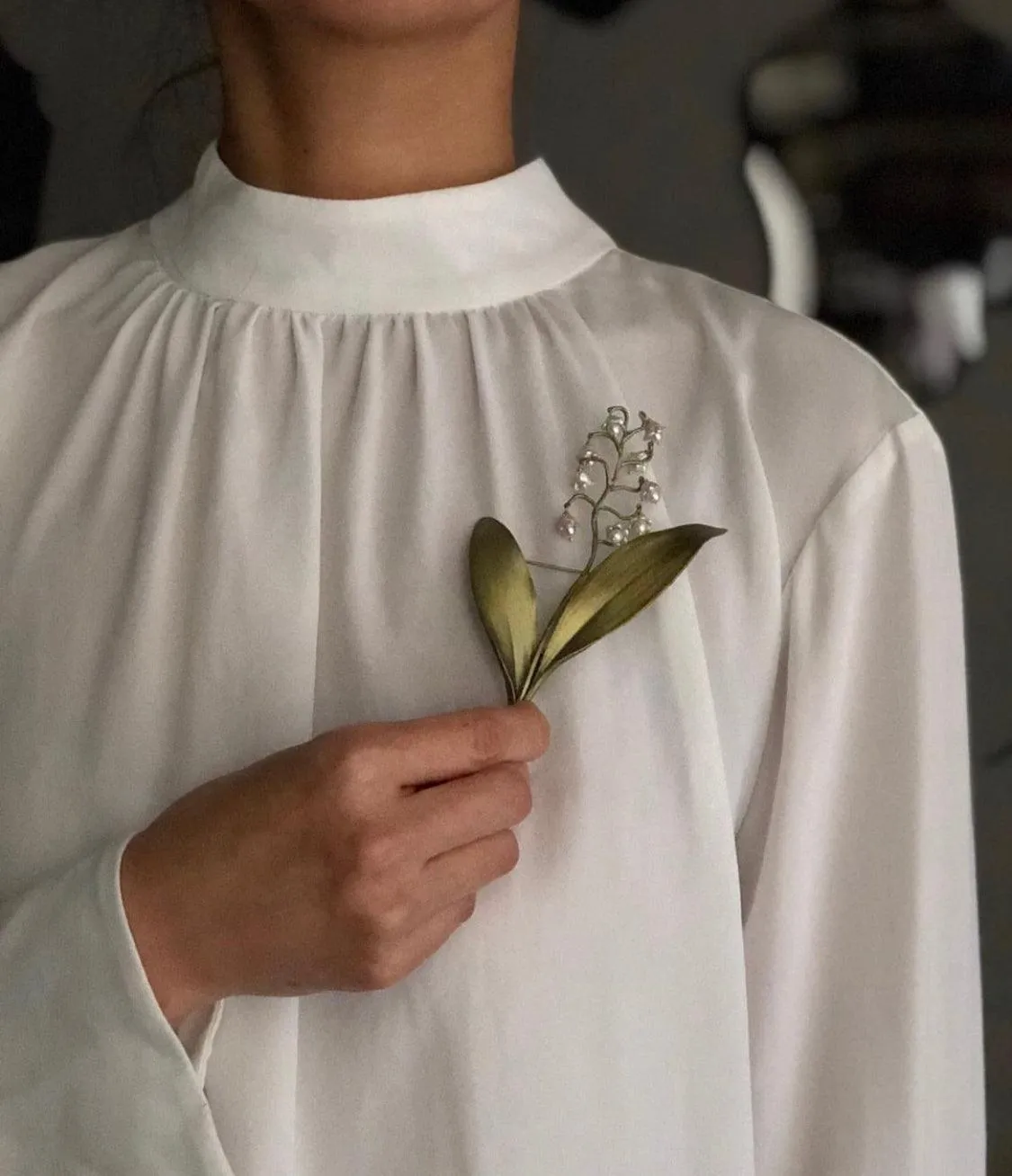 Lily of the Valley Brooch - Exclusive
