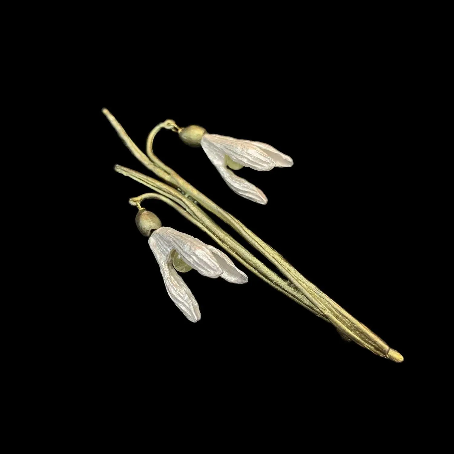 Snowdrops Brooch