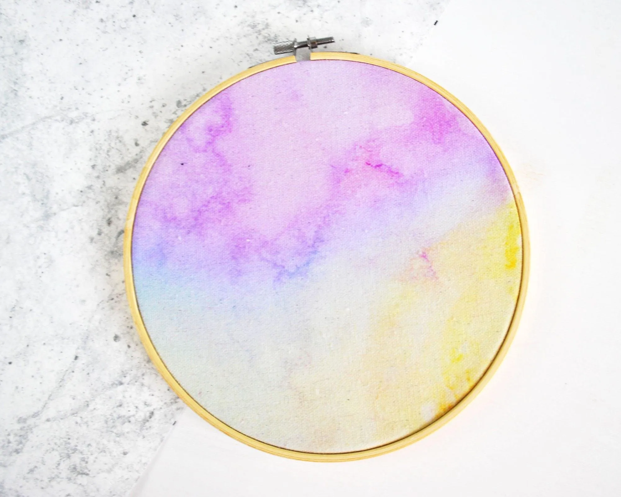 Watercolour Enamel Pin Display Hoop | Custom Pin Holder | Kawaii Pin Board | Personalised Pin Collection Display